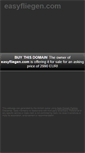 Mobile Screenshot of easyfliegen.com